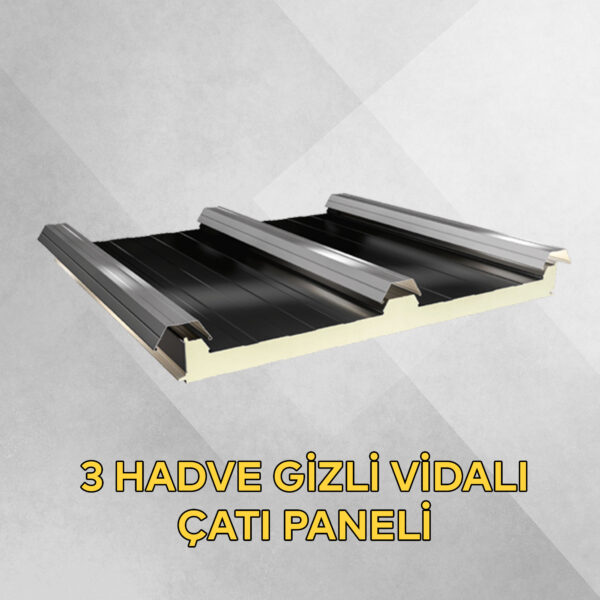 PIR / PUR Dolgulu - Sandviç Çatı Paneli - Görsel 3