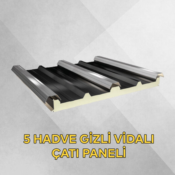 PIR / PUR Dolgulu - Sandviç Çatı Paneli - Görsel 4